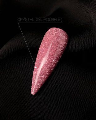 Гель лак Crooz Crystal 8 ml № 3 0604038 фото
