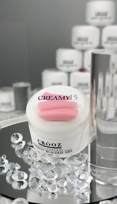 Гель твердый Gel builder Creamy Crooz камуфлющий 30 ml № 15 creamygel15 фото