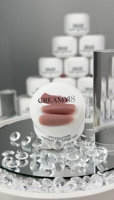 Гель твердый Gel builder Creamy Crooz камуфлющий 30 ml № 18 creamygel18 фото