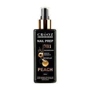 Підготовлювач нігтя Crooz Nail prep Peach 200 ml c1303200 фото