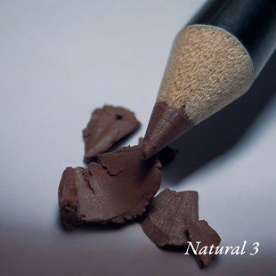 Олівець для губ та очей з точилкою ковпачком  Julia Natural 3 juliaol3 фото
