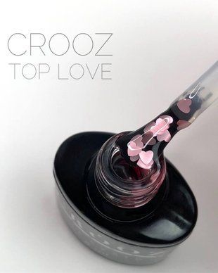 Закріплювач для гель лаку Crooz Top Love 8 ml toplove фото
