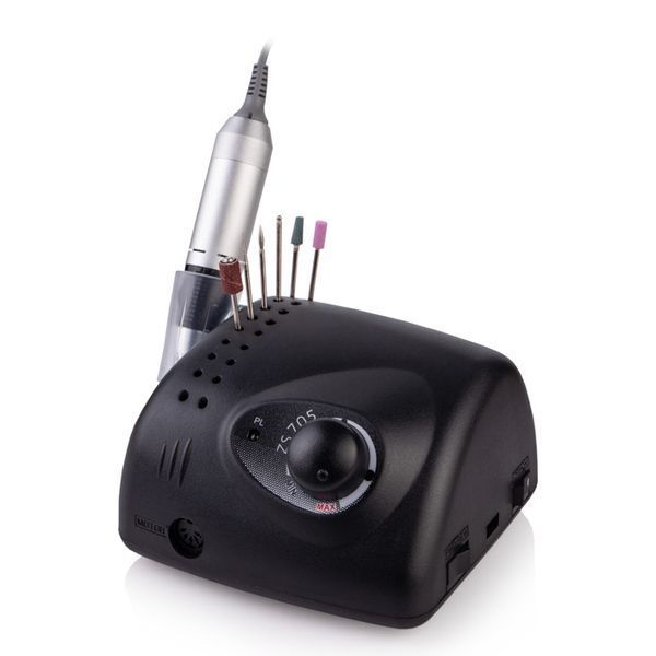 Фрезер для манікюру Bucos Nail Drill ZS-705 65 Вт, 35 000 об/хв (+6 фрез у подарунок) bucosproblack фото