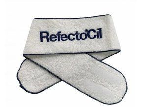 Косметична махрова пов'язка на 2-х липучках RefectoCil 2945 фото