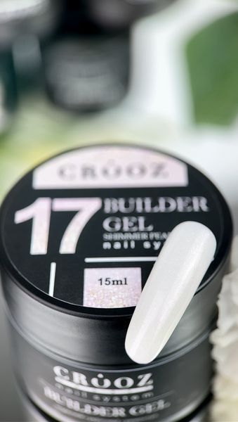 Твердий гель для нарощення та укріплення нігтів Crooz Builder Gel № 17 30 мл cb17 фото