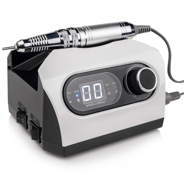 Фрезер для манікюру BUCOS ZS-717 WHITE PROFESSIONAL (65W/35000 об.) + український посібник + 6 покращених фрез bucosZS-717WHITE фото