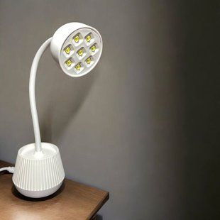 Лампа настольна для сушки нігтів UV+LED на 24Вт.  l фото