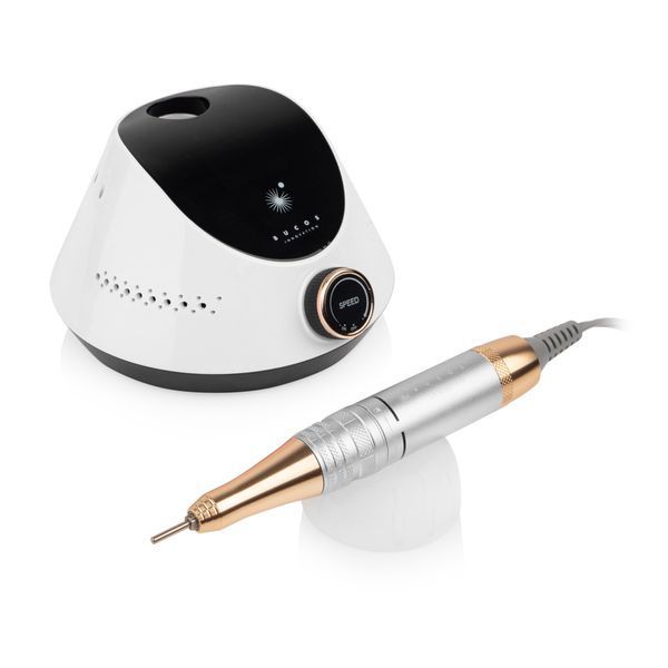 Фрезер для маникюра BUCOS Nail Drill X2 PRO BLUSH WHITE (65Вт/35 000 об/мин) + украинская инструкция + 6 улучшенных фрез X2PROBLUSHwhite фото