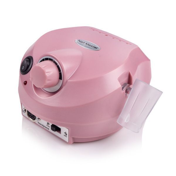 Фрезер для маникюра BUCOS ZS-601 PRO PINK (45Вт/35 000 об/мин) + украинская инструкция + 6 улучшенных фрез ZS601PROpink фото
