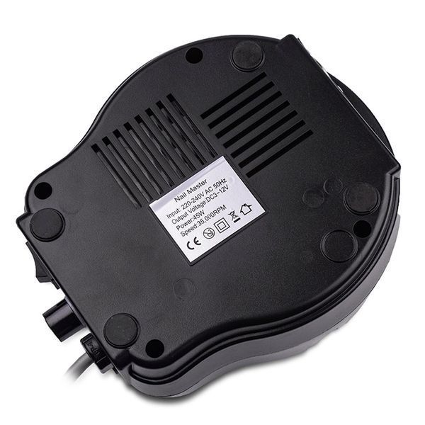 Фрезер для маникюра BUCOS ZS-601 PRO BLACK (45Вт/35 000 об/мин) + украинская инструкция + 6 улучшенных фрез ZS601PROBLACK фото