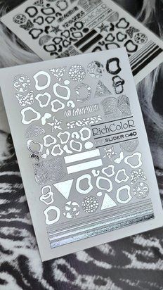 Слайдер Richcolor Зима 040 foil 040 фото