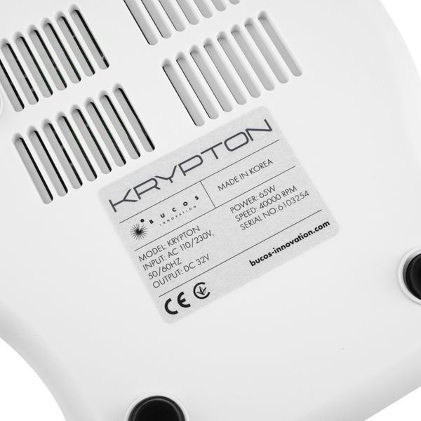 Фрезер KRYPTON XPS-400 WHITE/GRAY на 65 вт. та 40000 об. для манікюру та педикюру KRYPTONXPS-400w фото