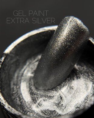 Гель фарба Crooz Extra silver 5 ml № 5 c0408055 фото