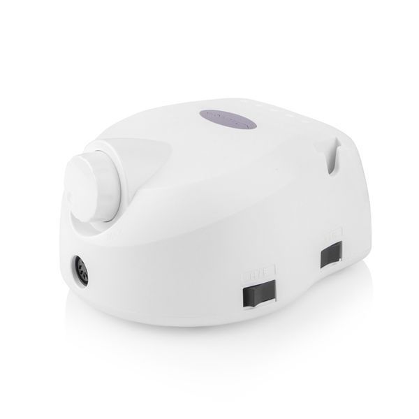 Фрезер для манікюру KRYPTON XPS-400 WHITE/PURPLE (65Вт/40 000 об/хв) + український посібник KRYPTONXPS-400p фото