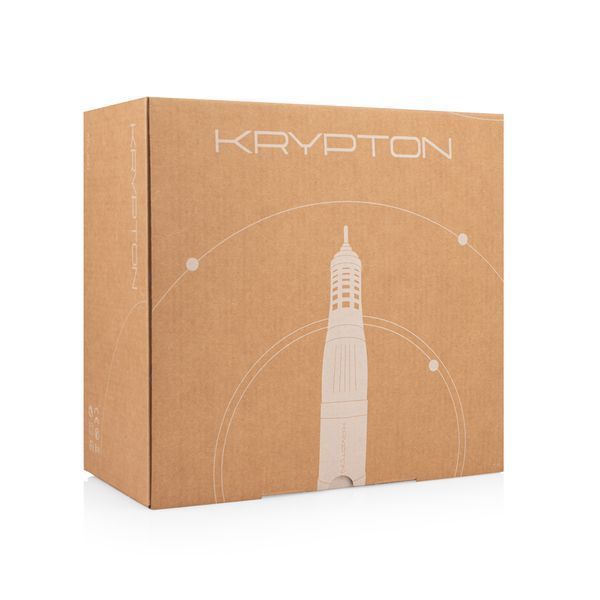 Фрезер для манікюру KRYPTON XPS-400 WHITE/PURPLE (65Вт/40 000 об/хв) + український посібник KRYPTONXPS-400p фото