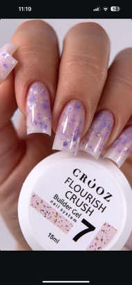 Builder Flourish gel Crooz 15 ml #7 Fl7 фото