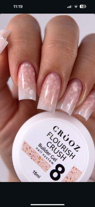 Builder Flourish gel Crooz 15 ml #8 Fl8 фото