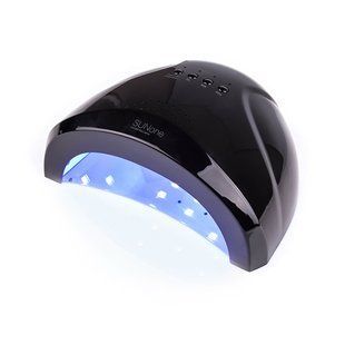 Лампа для манікюру Sun One 48 Вт LED+UV Black (Чорна) SUNONE1 фото