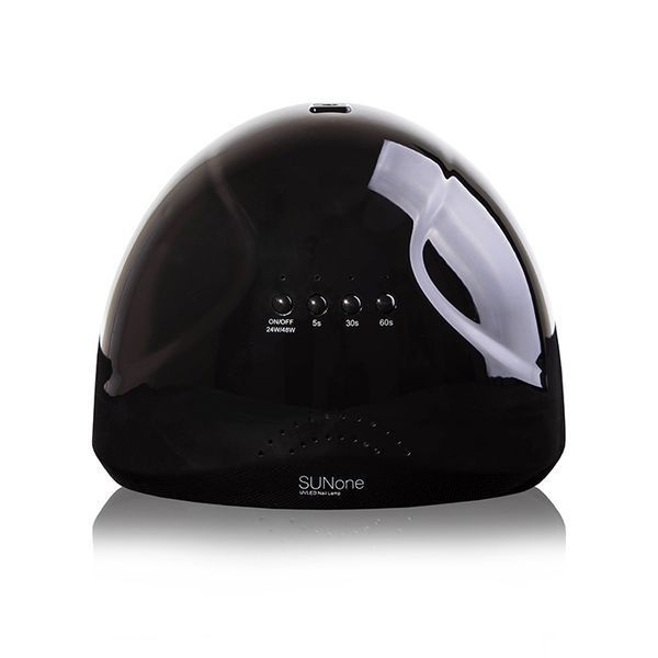 Лампа для манікюру Sun One 48 Вт LED+UV Black (Чорна) SUNONE1 фото