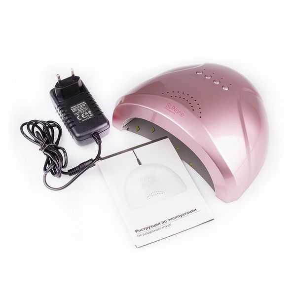 Лампа для маникюра Sun One 48 Вт LED+UV Pink SUNONE4 фото