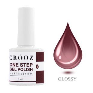 One Step Gel Polish Crooz (однофазный гель лак) 8 ml № 6 onestep6 фото