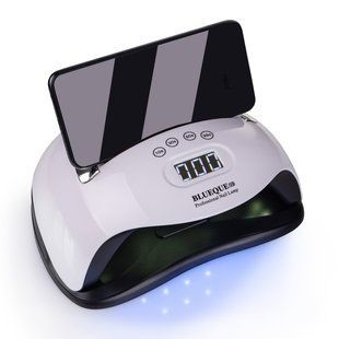 Лампа для манікюру SUN BQ-V9 LED+UV 168 Вт з підставкою для телефону BQ-V9 фото