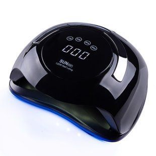Лампа для манікюру SUN BQ-5T LED+UV 120 Вт, чорна, з ручкою BQ-5t фото