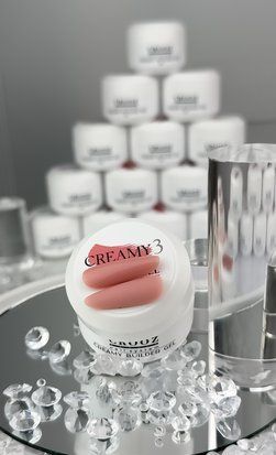 Гель твердый Gel builder Creamy Crooz камуфлющий 30 ml № 3 creamygel3 фото