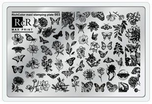 Пластина для стемпінгу Richcolor Max print № 03 r1303 фото
