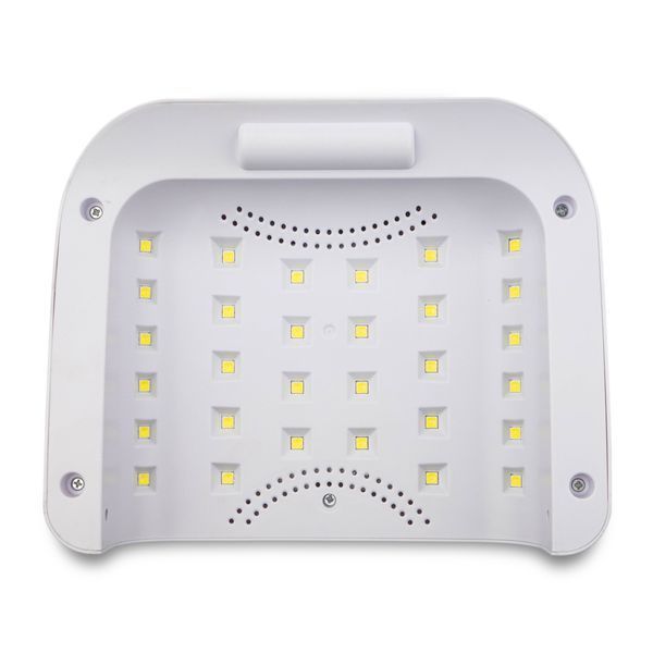 Лампа для манікюру LEDME 5B LED+UV 120 Вт, срібляста, з акумулятором ledme5b фото